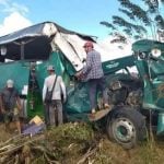 Accidente de tránsito deja varios heridos y fallecidos en Camagüey. (Foto © La Tijera-Facebook)