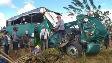 Accidente de tránsito deja varios heridos y fallecidos en Camagüey. (Foto © La Tijera-Facebook)