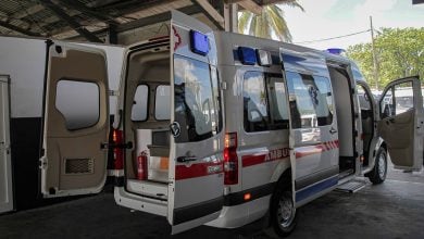 Una de las ambulancias que serán utilizadas en La Habana. (Foto © Eduardo Rodríguez Dávila-Facebook)