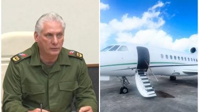 Régimen compró un avión de lujo para el uso privado de Díaz-Canel. (Captura de pantalla © Canal Caribe y titanaviationgroup-YouTube)