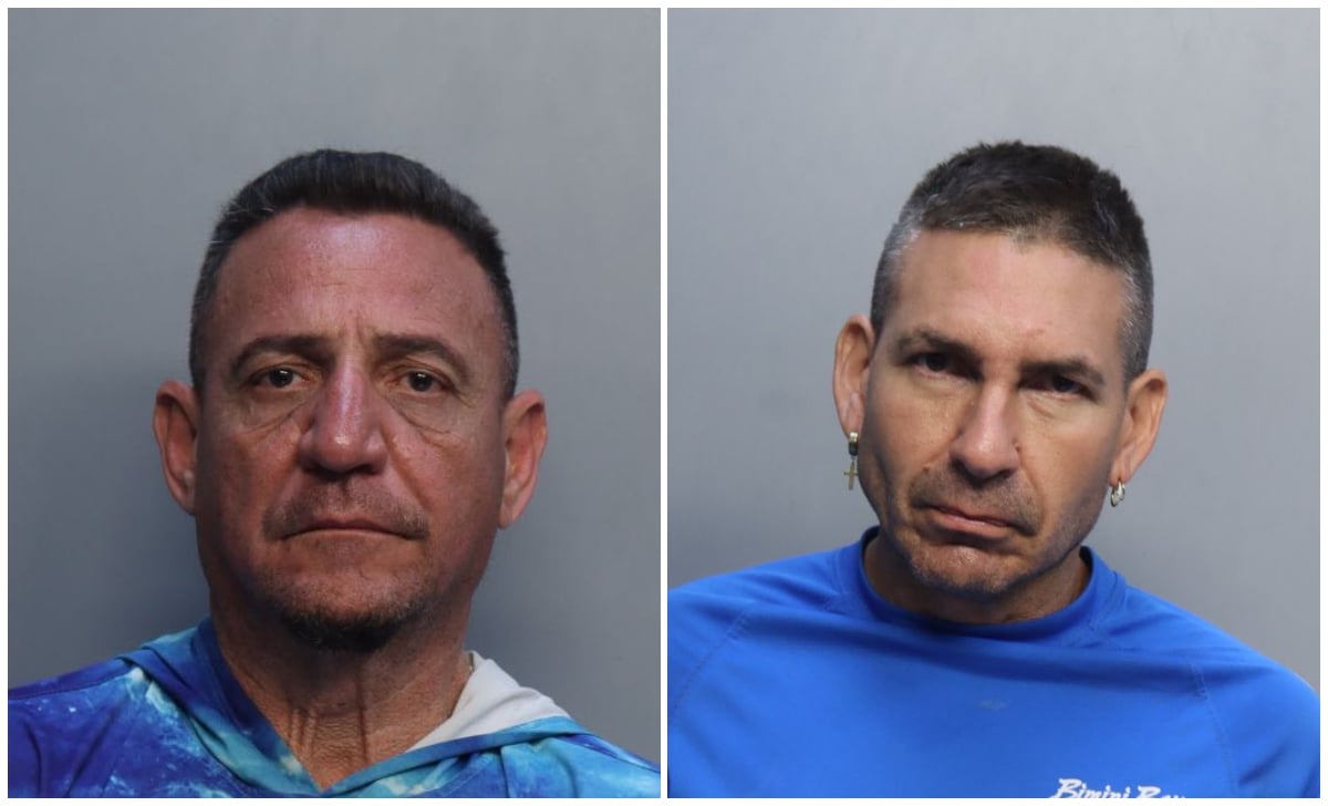 Los hermanos ahora enfrentan varios cargos graves. (Foto © Miami-Dade County Corrections and Rehabilitation)