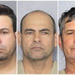 Cubanos detenidos por tráfico de personas en Coral Gables. (Foto © Broward County Police Department)