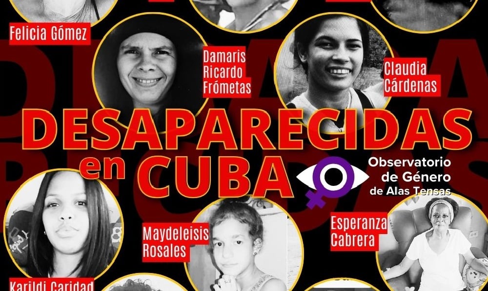 Los casos sin resolver de mujeres y niñas desaparecidas en Cuba. (Captura de pantalla © OGAT)