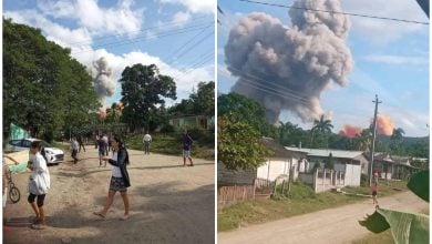 Imágenes de la explosión que ocurrió en Holguín. (Fotos © CubaNet y Edmundo Dantés Junior-Facebook)