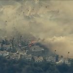 Incendios fuera de control en Los Ángeles. (Captura de pantalla © ABC7-YouTube)