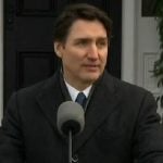 El anuncio de Trudeau fue hecho durante una conferencia de prensa. (Captura de pantalla © MILENIO-YouTube)