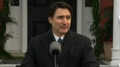 El anuncio de Trudeau fue hecho durante una conferencia de prensa. (Captura de pantalla © MILENIO-YouTube)