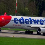 Imagen ilustrativa de un avión de la aerolínea Edelweiss Air. (Captura de pantalla © ZRH AVIATION CHANNEL-YouTube)