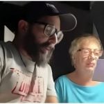 Ricardo Becerra y Gretchen Galindo compartieron set en su último trabajo. (Captura de pantalla © Ricardo Becerra- Instagram)