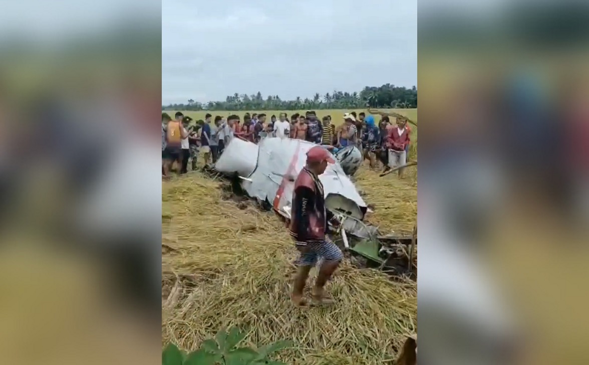 Imágenes del accidente ocurrido en Filipinas. (Captura de pantalla © Daily Weather-Twitter)