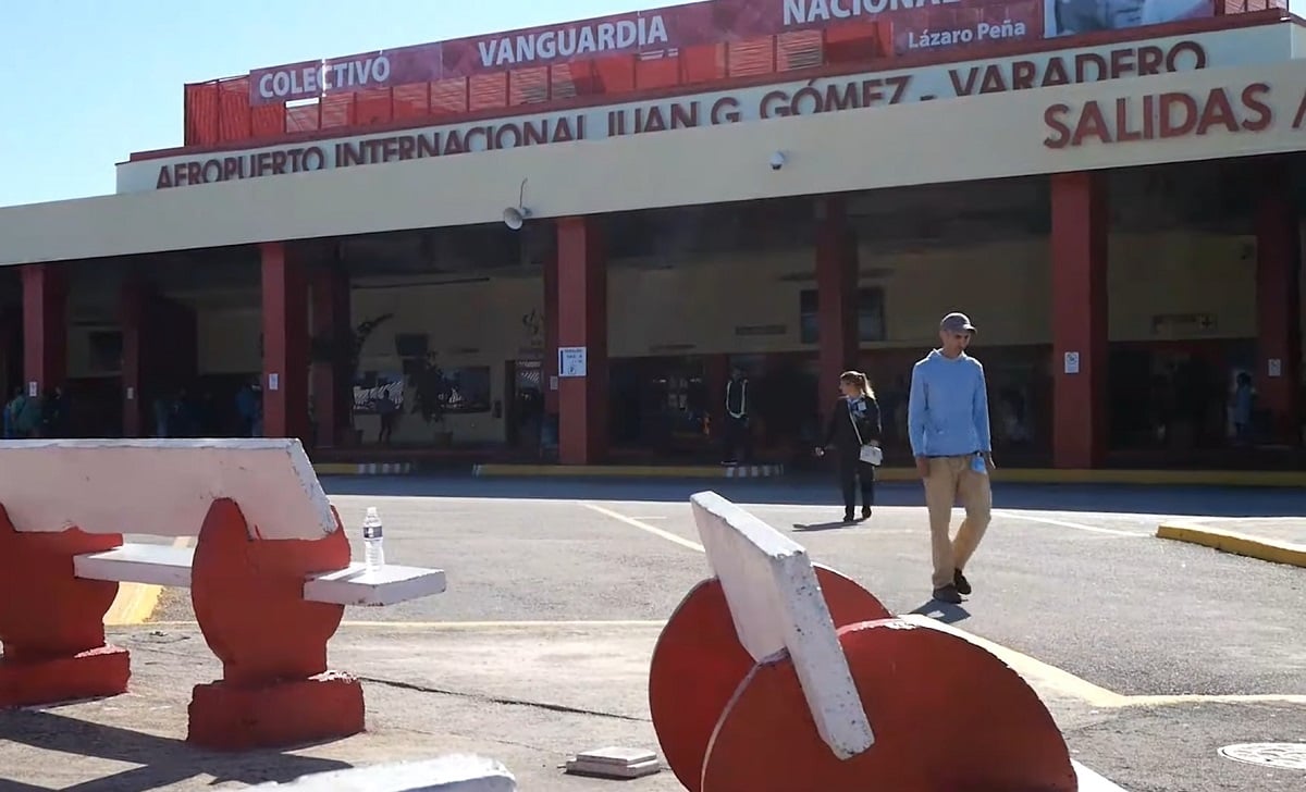 Aeropuerto Internacional ‘Juan Gualberto Gómez’, ubicado en Varadero. (Captura de pantalla © Periódico Girón-YouTube)