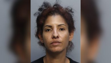 La mujer fue acusada de realizar amenazas violentas contra la familia que cuida a su hija. (Foto © Miami-Dade County Corrections and Rehabilitation)