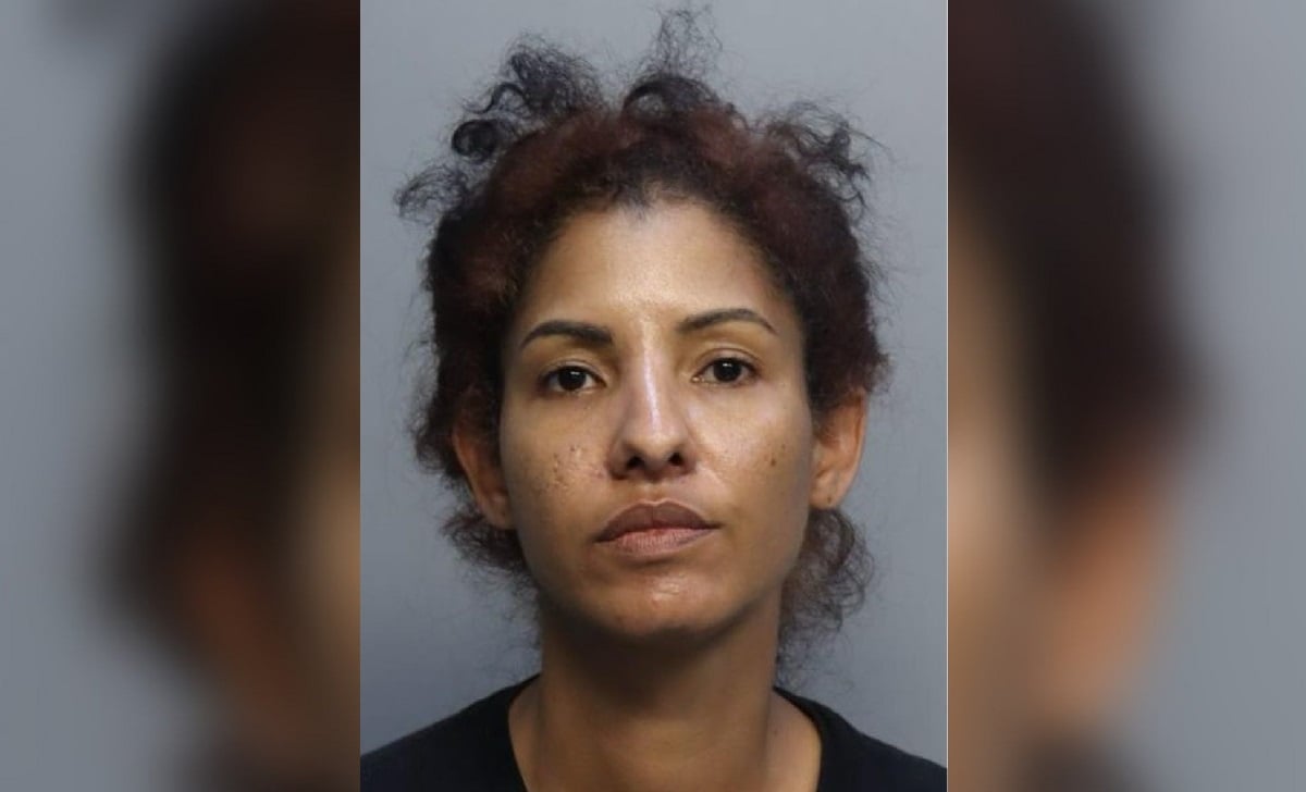 La mujer fue acusada de realizar amenazas violentas contra la familia que cuida a su hija. (Foto © Miami-Dade County Corrections and Rehabilitation)