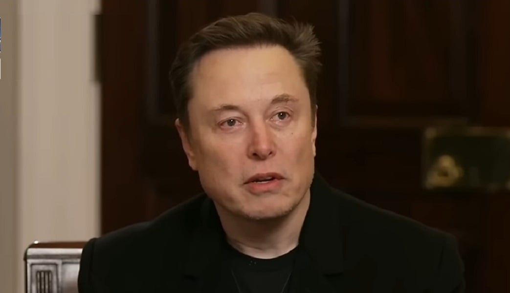 El magnate Elon Musk durante una entrevista. (Captura de pantalla © Fox News-YouTube)