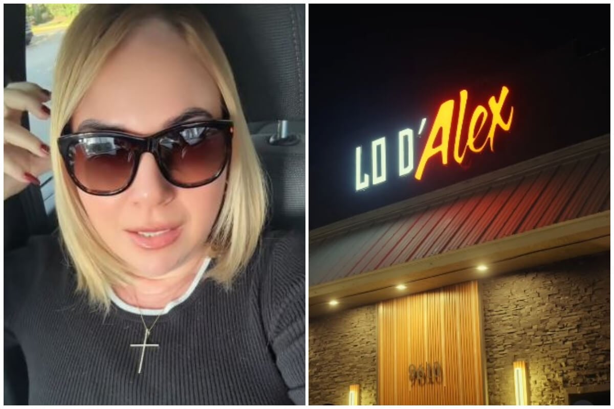 Una mujer cuestionó la forma en que opera el restaurante del líder de Gente de Zona, Alexander Delgado. (Captura de pantalla © Vazquezsilva- TikTok/ LoDAlex- Instagram)