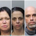 Toda la familia enfrenta múltiples cargos por tráfico y negligencia. (Foto © Miami-Dade County Corrections and Rehabilitation)