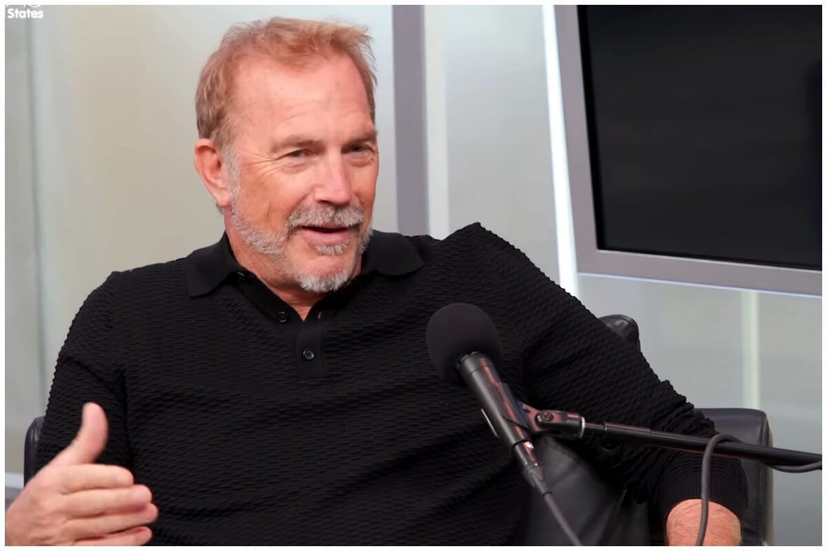 Kevin Costner, protagonista de Yellowstone, actualmente en la Televisión Cubana. (Captura de pantalla © Sirius XM- YouTube)